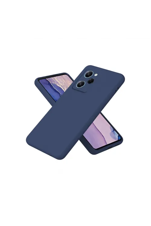 Xiaomi Poco X5 Pro 5g Nano İçi Kadife Silikon - Lacivert