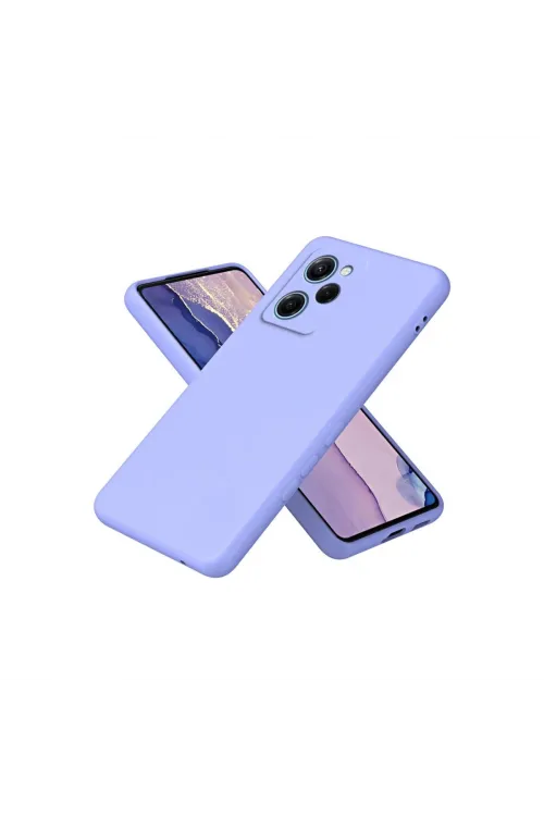 Xiaomi Poco X5 Pro 5g Nano İçi Kadife Silikon - Lila