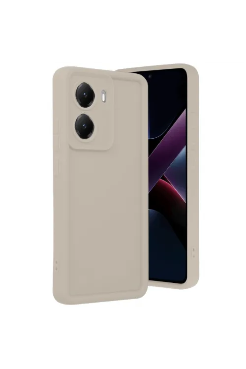 Xiaomi Poco X7 Pro Viera Silikon - Krem