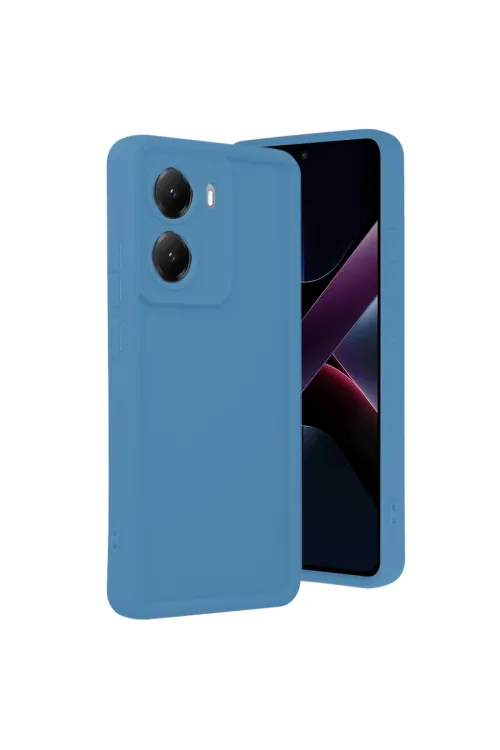 Xiaomi Poco X7 Pro Viera Silikon - Mavi