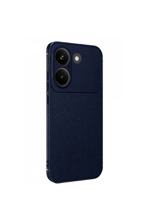 Xiaomi Poco X8 Pro Auto Focus Karbon Kapak - Lacivert