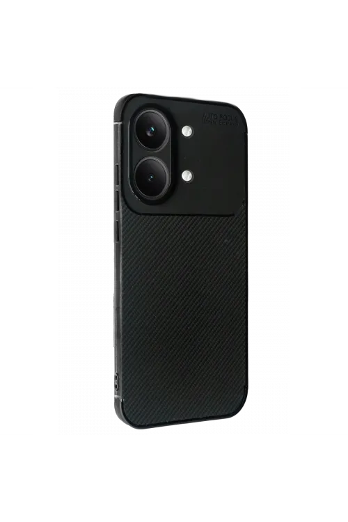 Xiaomi Poco X8 Pro Max Auto Focus Karbon Kapak - Siyah