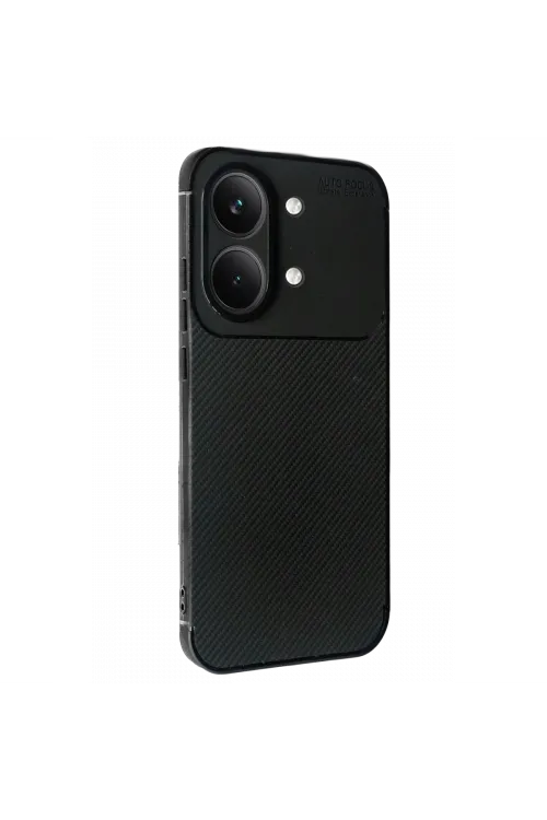 Xiaomi Poco X8 Pro Max Auto Focus Karbon Kapak - Siyah