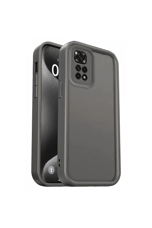 Xiaomi Redmi 10 2022 Kılıf Viera Silikon - Gri