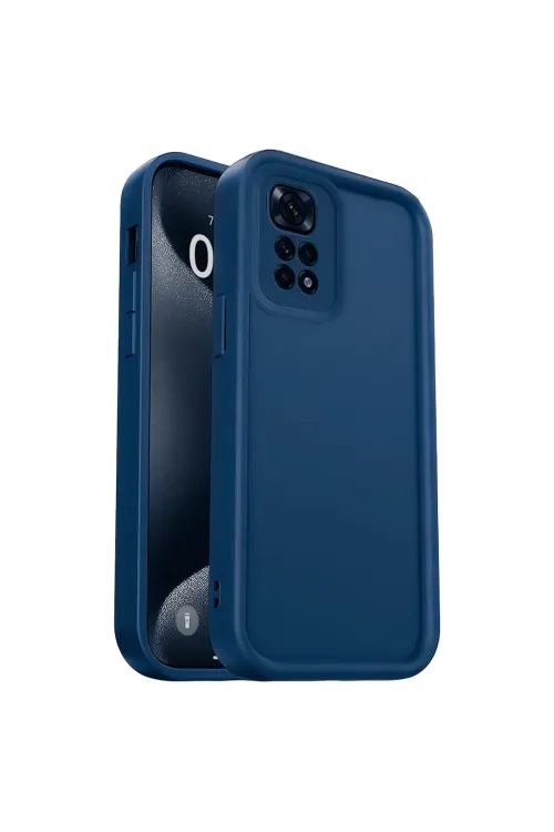 Xiaomi Redmi 10 2022 Kılıf Viera Silikon - Lacivert