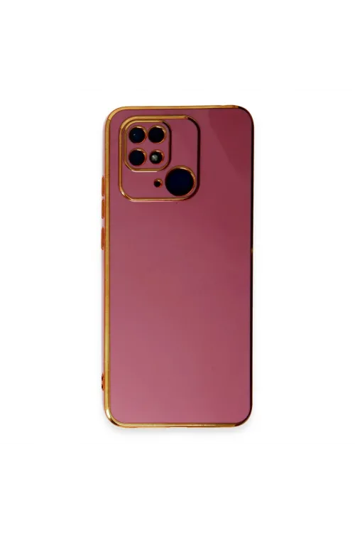 Xiaomi Redmi 10c Kılıf Volet Silikon - Kırmızı