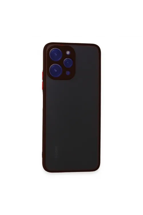 Xiaomi Redmi 12 Kılıf Montreal Silikon Kapak - Siyah