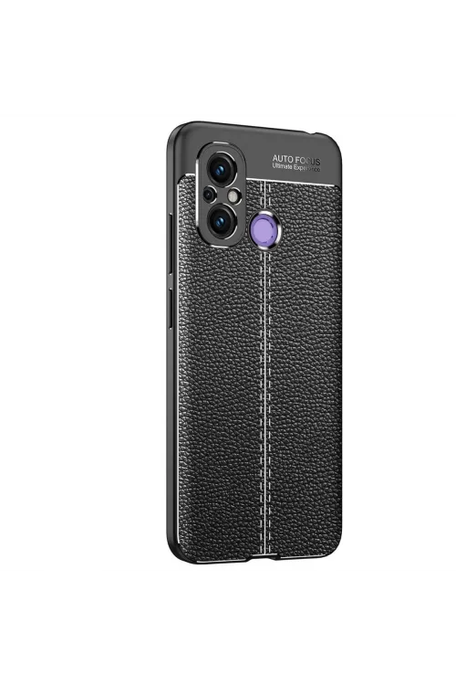 Xiaomi Redmi 12c Kılıf Auto Focus Kapak - Siyah