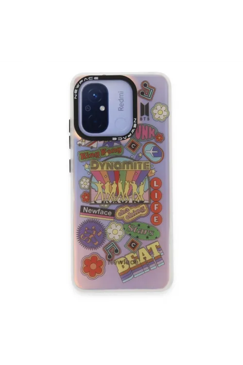 Xiaomi Redmi 12c Kılıf Estoril Desenli Kapak - Estoril - 14