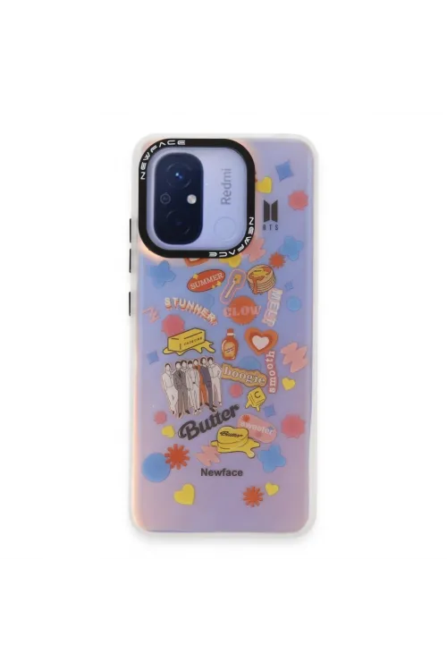Xiaomi Redmi 12c Kılıf Estoril Desenli Kapak - Estoril - 16