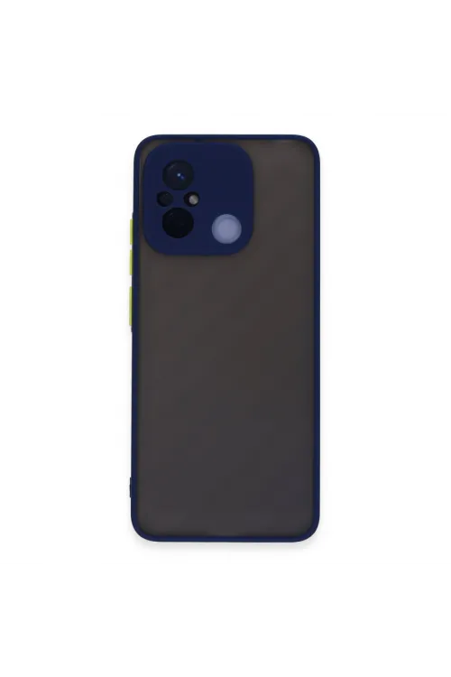 Xiaomi Redmi 12c Kılıf Montreal Silikon Kapak - Lacivert