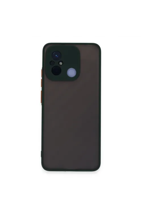 Xiaomi Redmi 12c Kılıf Montreal Silikon Kapak - Yeşil