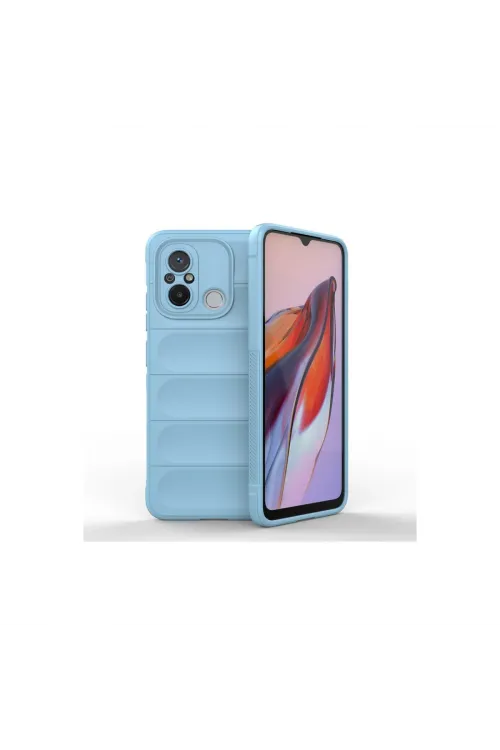 Xiaomi Redmi 12c Kılıf Optimum Silikon - Sky Blue