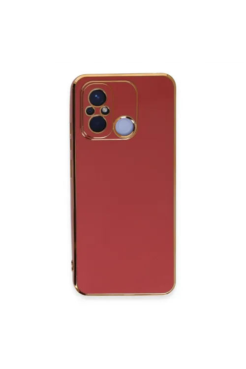 Xiaomi Redmi 12c Kılıf Volet Silikon - Kırmızı