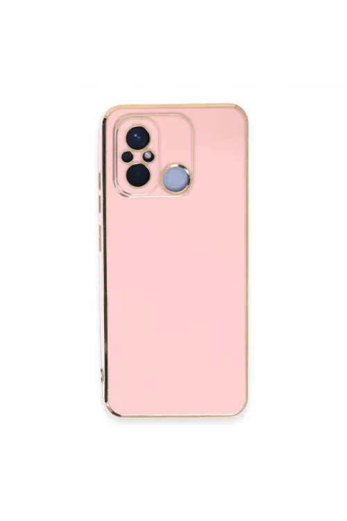 Xiaomi Redmi 12c Kılıf Volet Silikon - Pembe