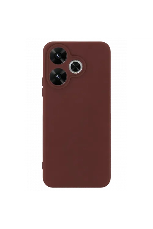 Xiaomi Redmi 13 4g Kılıf First Silikon - Bordo