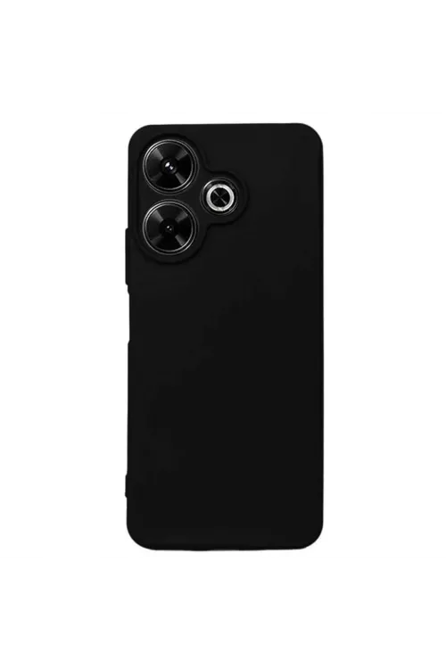 Xiaomi Redmi 13 4g Kılıf First Silikon - Siyah