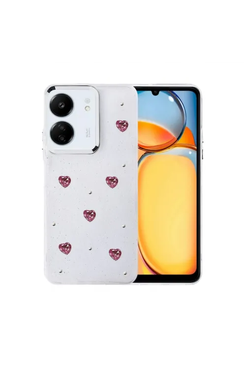 Xiaomi Redmi 13c Fiyonk Desenli Kapak - Desen 3