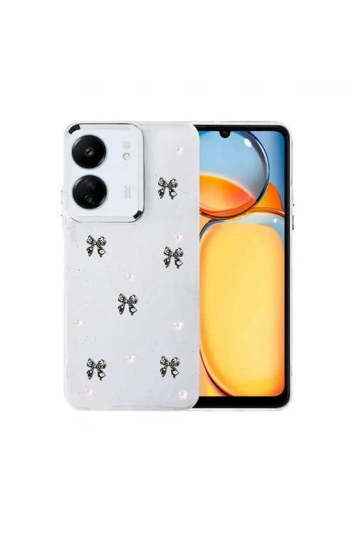 Xiaomi Redmi 13c Fiyonk Desenli Kapak - Desen 8