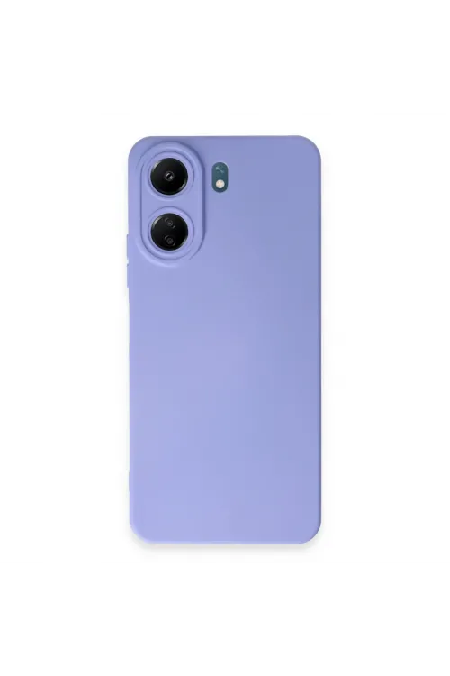 Xiaomi Redmi 13c Kılıf Nano İçi Kadife Silikon - Lila