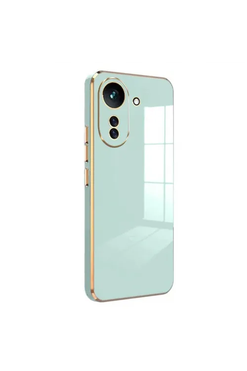 Xiaomi Redmi 13c Kılıf Volet Silikon - Açık Yeşil
