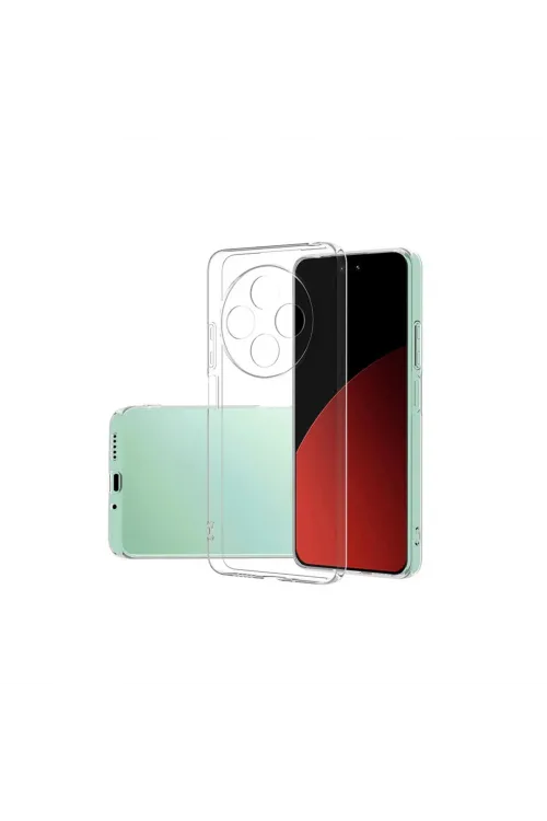 Xiaomi Redmi 14c Kılıf Lüx Şeffaf Silikon