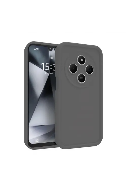 Xiaomi Redmi 14c Kılıf Viera Silikon - Gri
