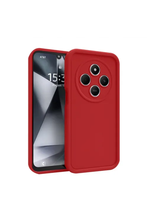 Xiaomi Redmi 14c Kılıf Viera Silikon - Kırmızı