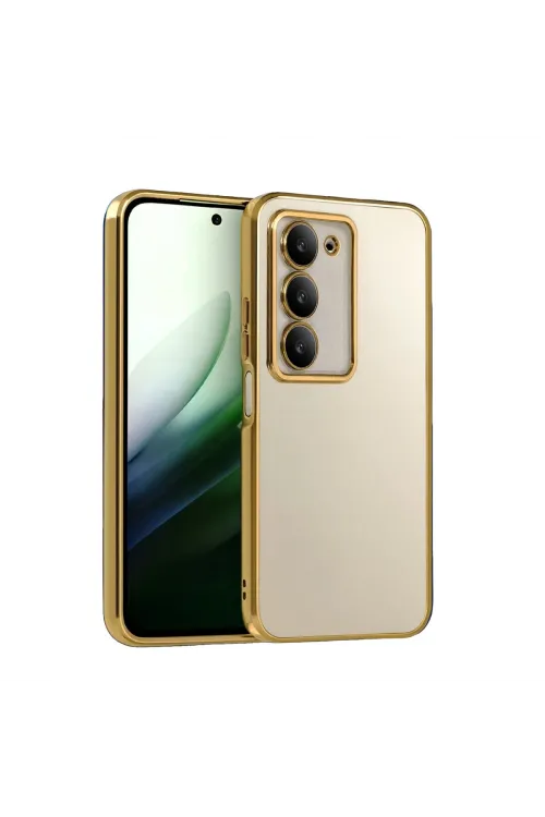 Xiaomi Redmi 15 4g Razer Lensli Silikon - Gold