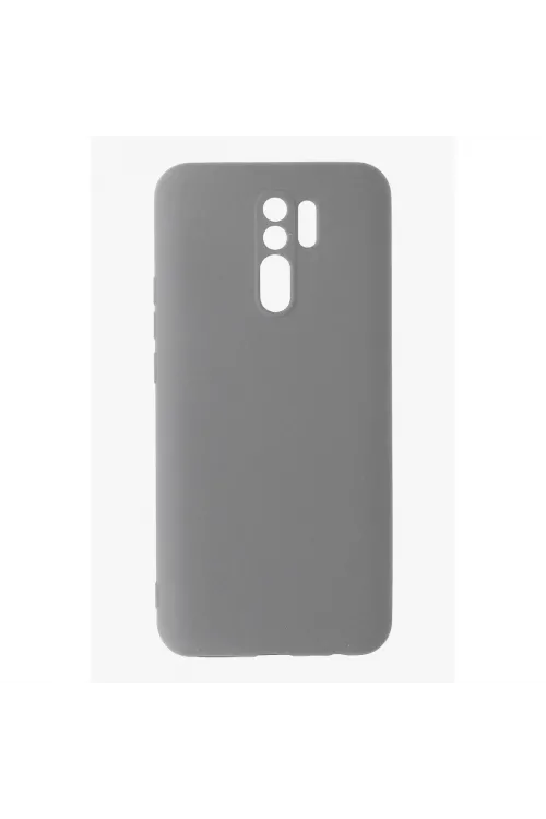 Xiaomi Redmi 9 Kılıf Nano İçi Kadife Silikon - Gri