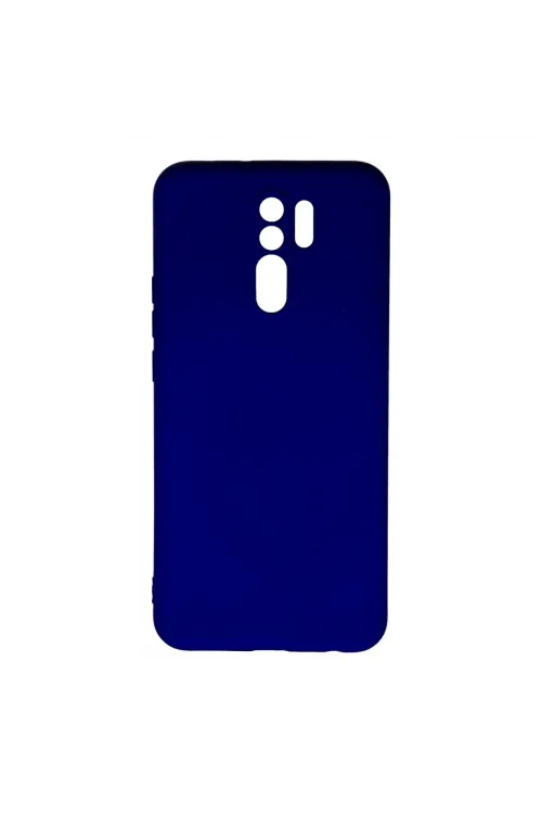 Xiaomi Redmi 9 Kılıf Nano İçi Kadife Silikon - Lacivert