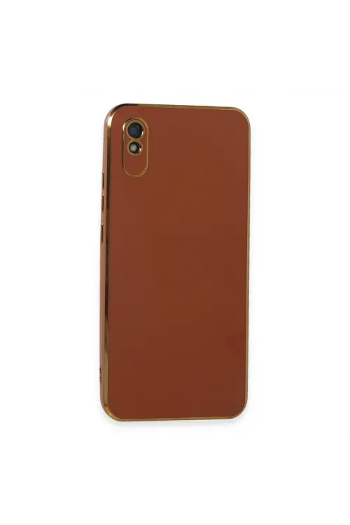Xiaomi Redmi 9a Kılıf Volet Silikon - Kırmızı