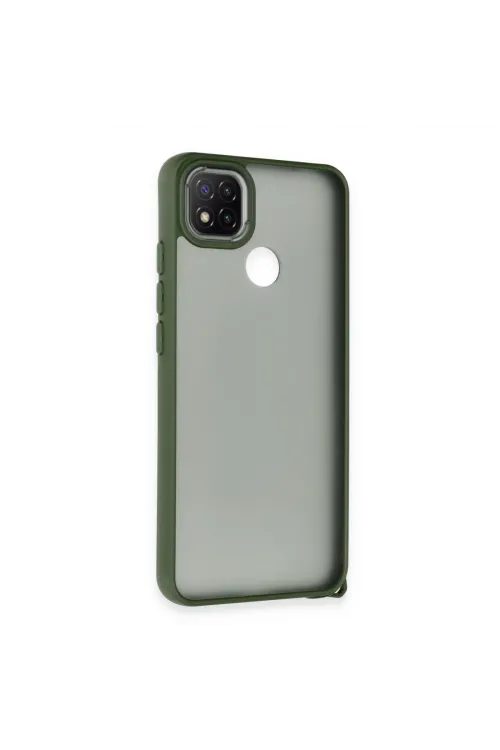 Xiaomi Redmi 9c Kılıf Elegant Kapak - Yeşil