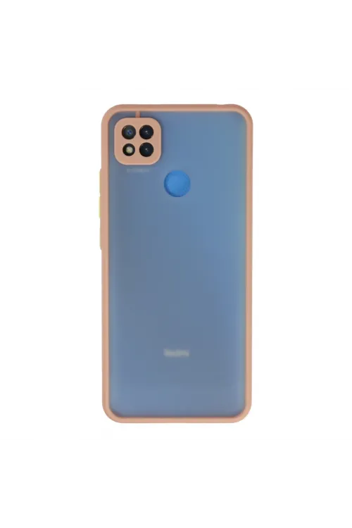 Xiaomi Redmi 9c Kılıf Montreal Silikon Kapak - Pembe