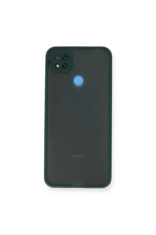 Xiaomi Redmi 9c Kılıf Montreal Silikon Kapak - Yeşil
