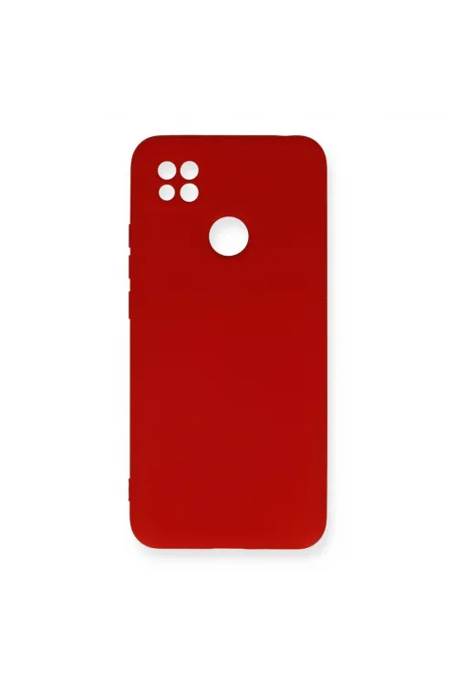 Xiaomi Redmi 9c Kılıf Nano İçi Kadife Silikon - Kırmızı
