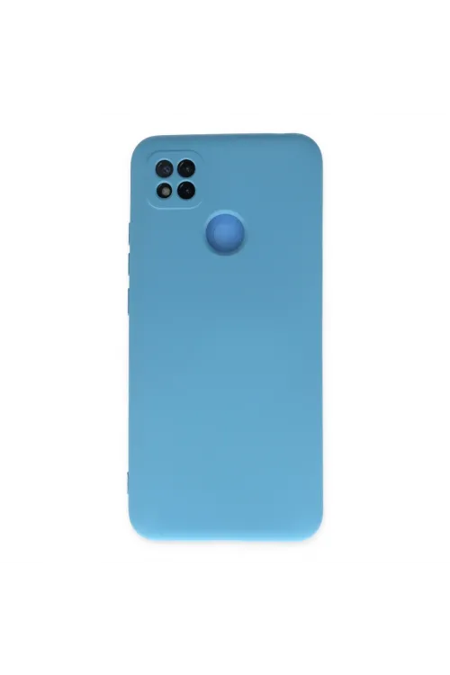 Xiaomi Redmi 9c Kılıf Nano İçi Kadife Silikon - Mavi