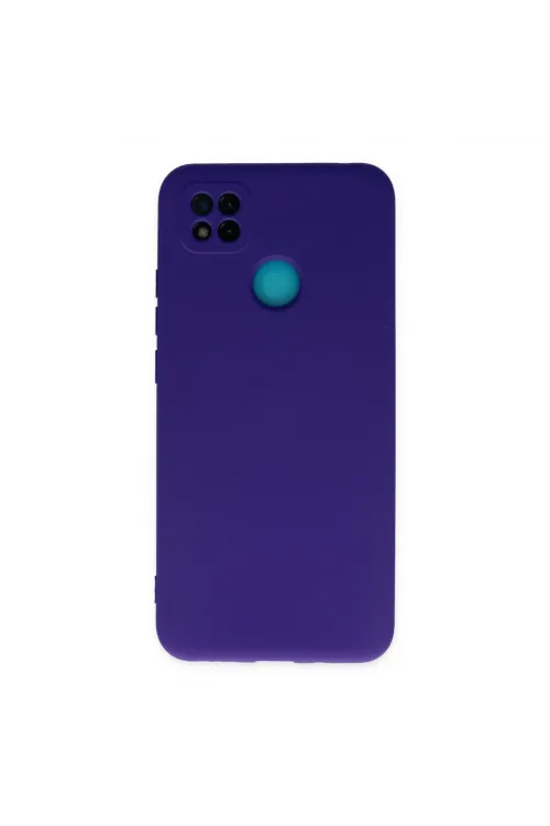Xiaomi Redmi 9c Kılıf Nano İçi Kadife Silikon - Mor