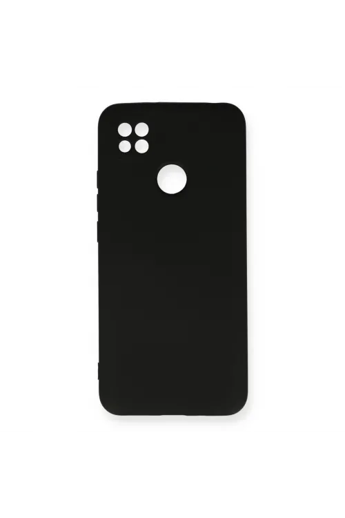 Xiaomi Redmi 9c Kılıf Nano İçi Kadife Silikon - Siyah