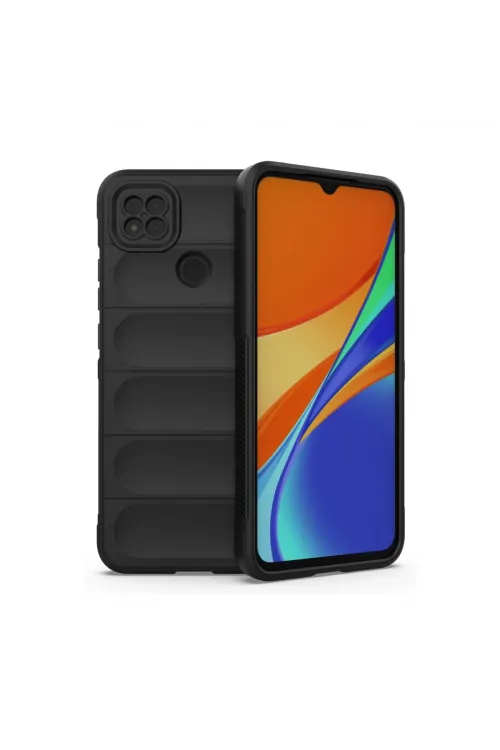 Xiaomi Redmi 9c Kılıf Optimum Silikon - Siyah