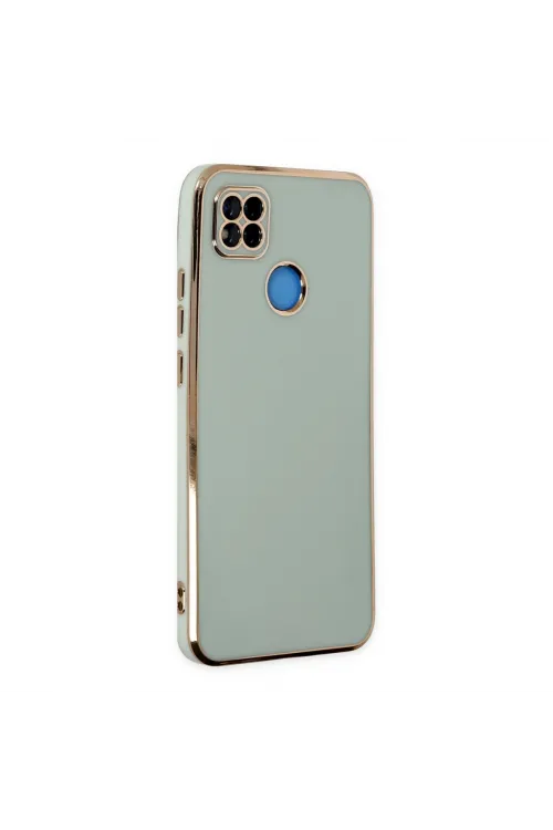 Xiaomi Redmi 9c Kılıf Volet Silikon - Açık Yeşil