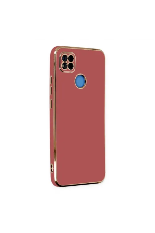 Xiaomi Redmi 9c Kılıf Volet Silikon - Kırmızı