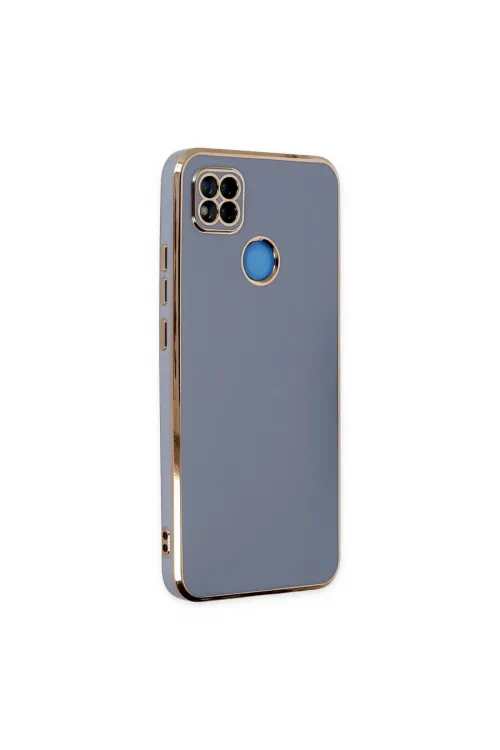 Xiaomi Redmi 9c Kılıf Volet Silikon - Mavi