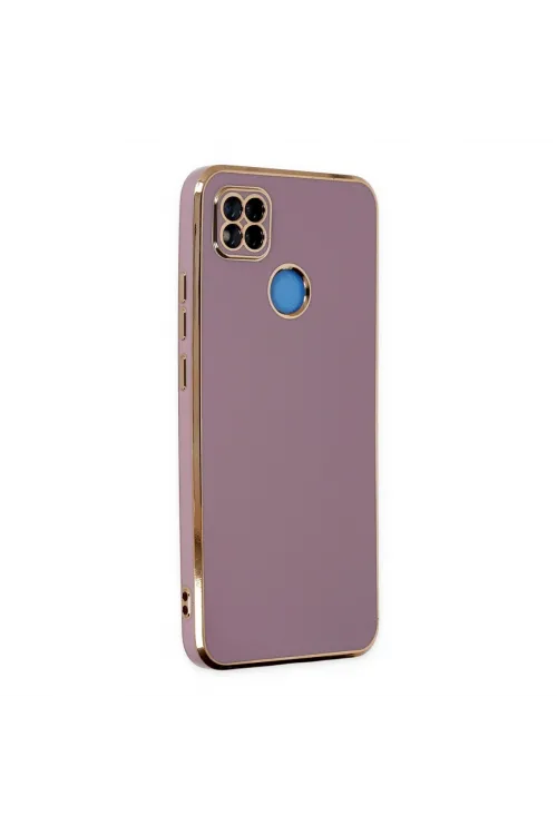 Xiaomi Redmi 9c Kılıf Volet Silikon - Mor