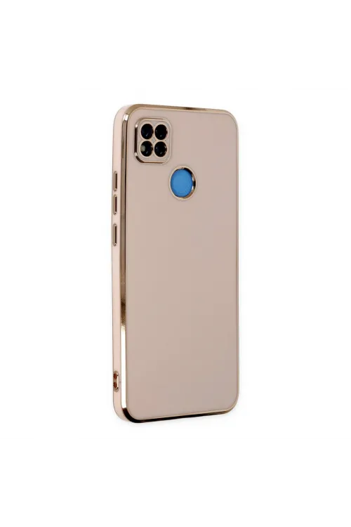 Xiaomi Redmi 9c Kılıf Volet Silikon - Pembe