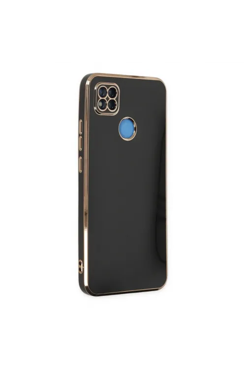 Xiaomi Redmi 9c Kılıf Volet Silikon - Siyah