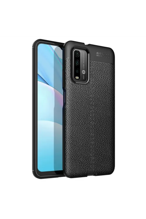 Xiaomi Redmi 9t Kılıf Auto Focus Kapak - Siyah
