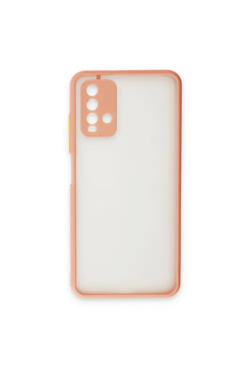 Xiaomi Redmi 9t Kılıf Montreal Silikon Kapak - Pembe