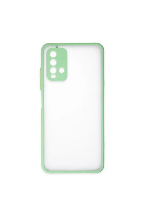 Xiaomi Redmi 9t Kılıf Montreal Silikon Kapak - Turkuaz