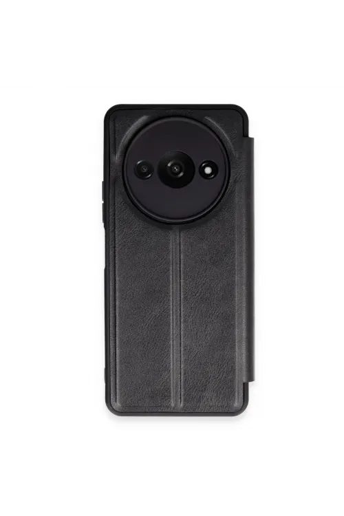 Xiaomi Redmi A3 4g Kılıf Flip Cover - Siyah